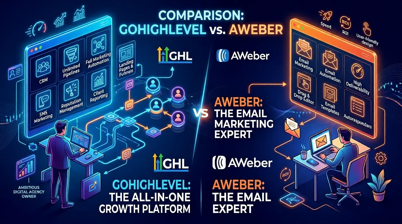 GoHighLevel vs AWeber