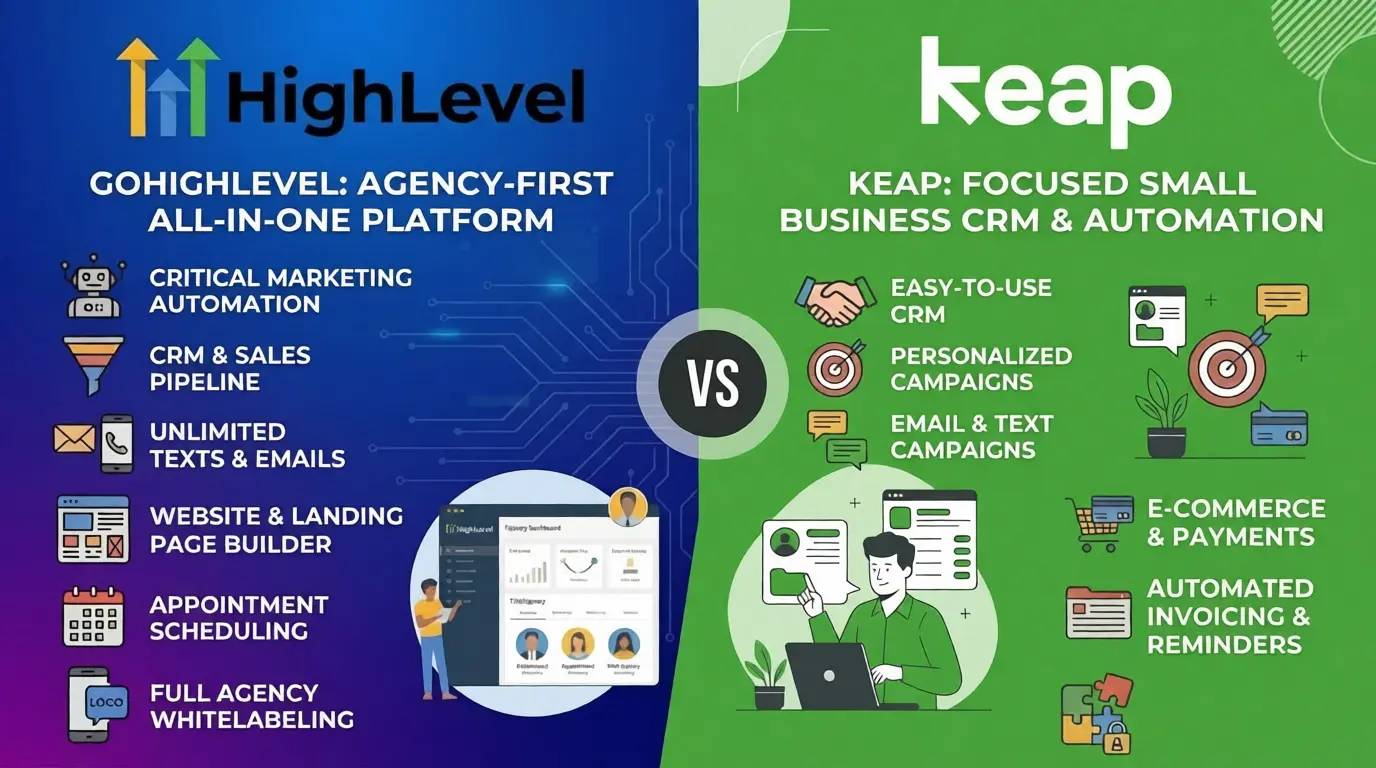 GoHighLevel vs Keap